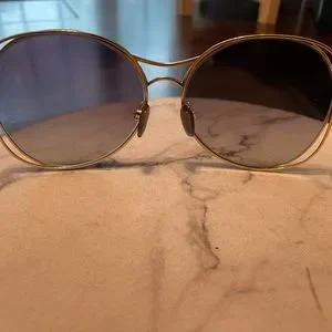 Burberry | Accessories | New Burberry B35 Gold Sunglasses  display picture 2